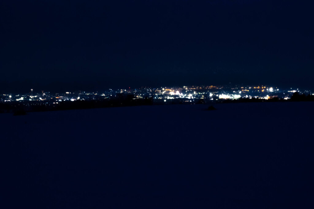 もどきの丘からの函館夜景