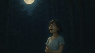 森で歌うあいちゃん