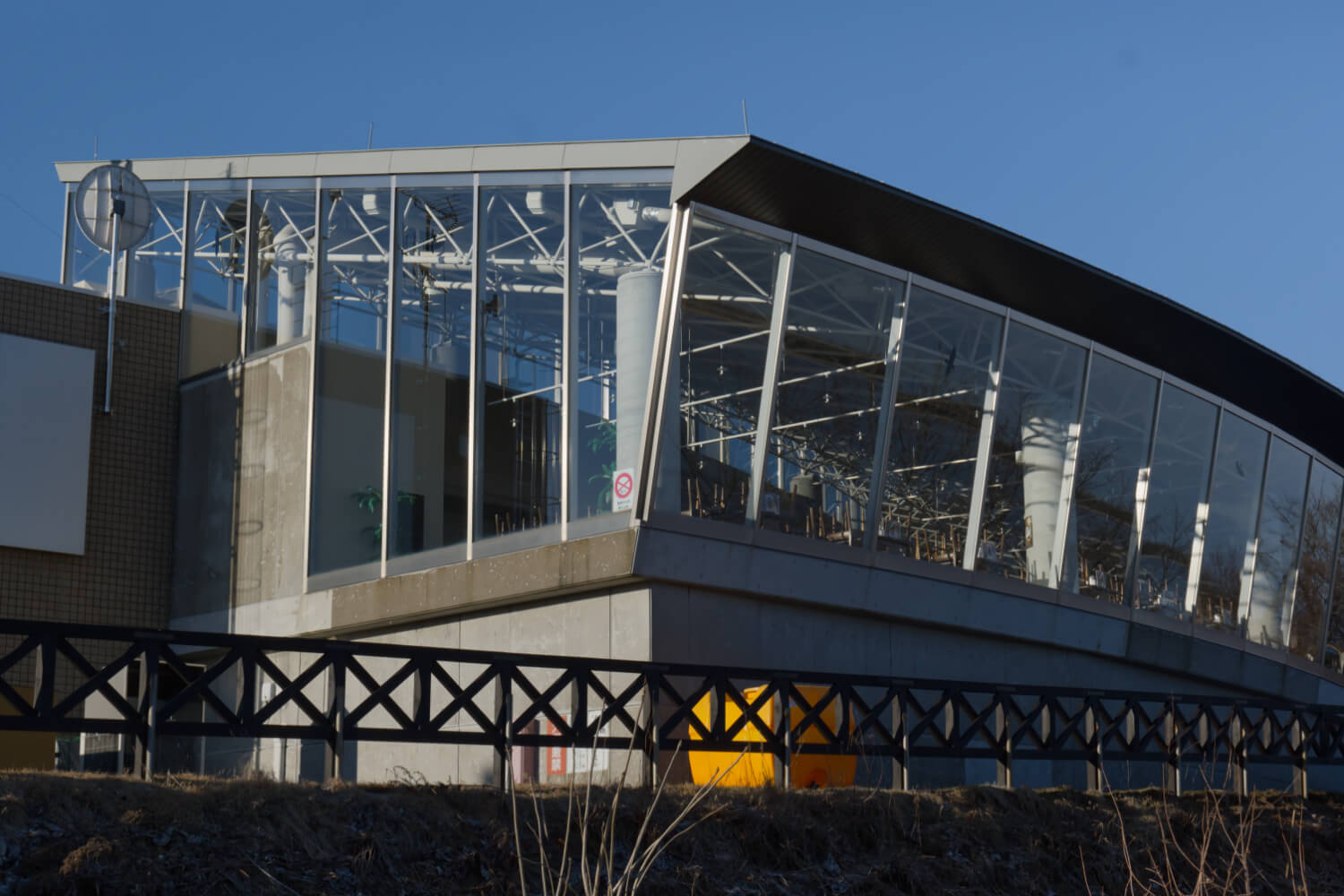 道の駅「スワン44ねむろ」外観2階