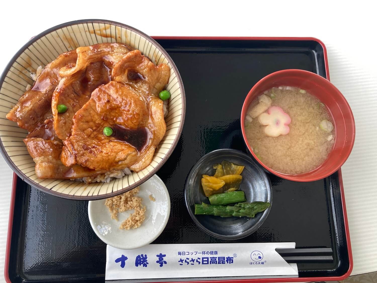 とかち亭のぶた丼