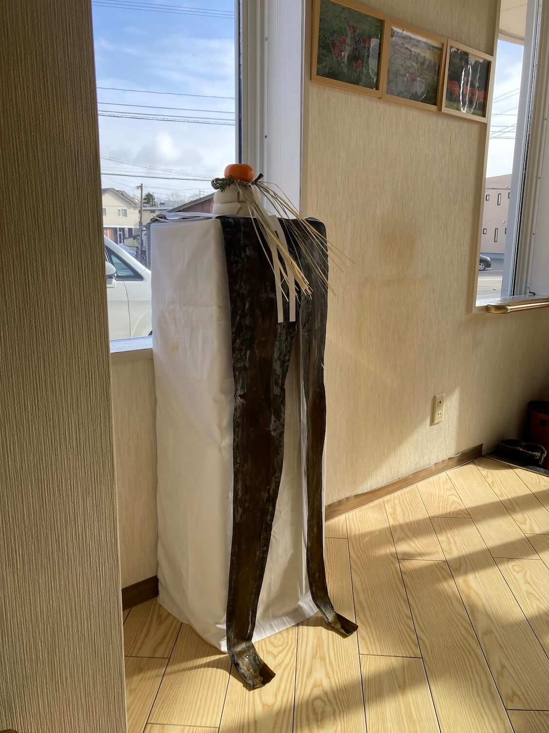 みなと湯さんの正月飾り